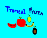 frutas tropicais