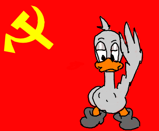 Pato comunistas destruído de mundos em geral