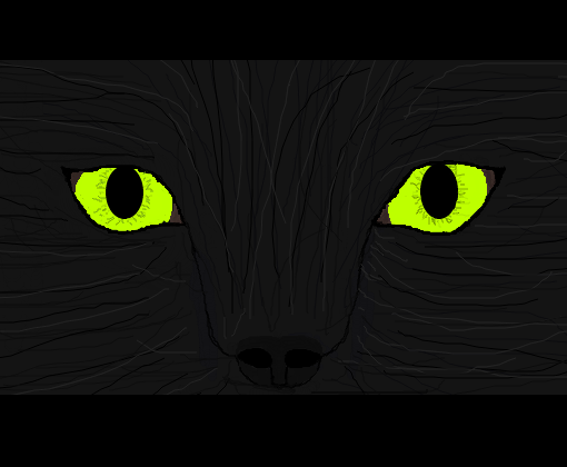 gato preto - Desenho de gamerlobynha - Gartic