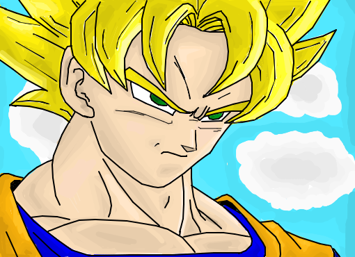 Son Goku - Desenho de therealblaze - Gartic