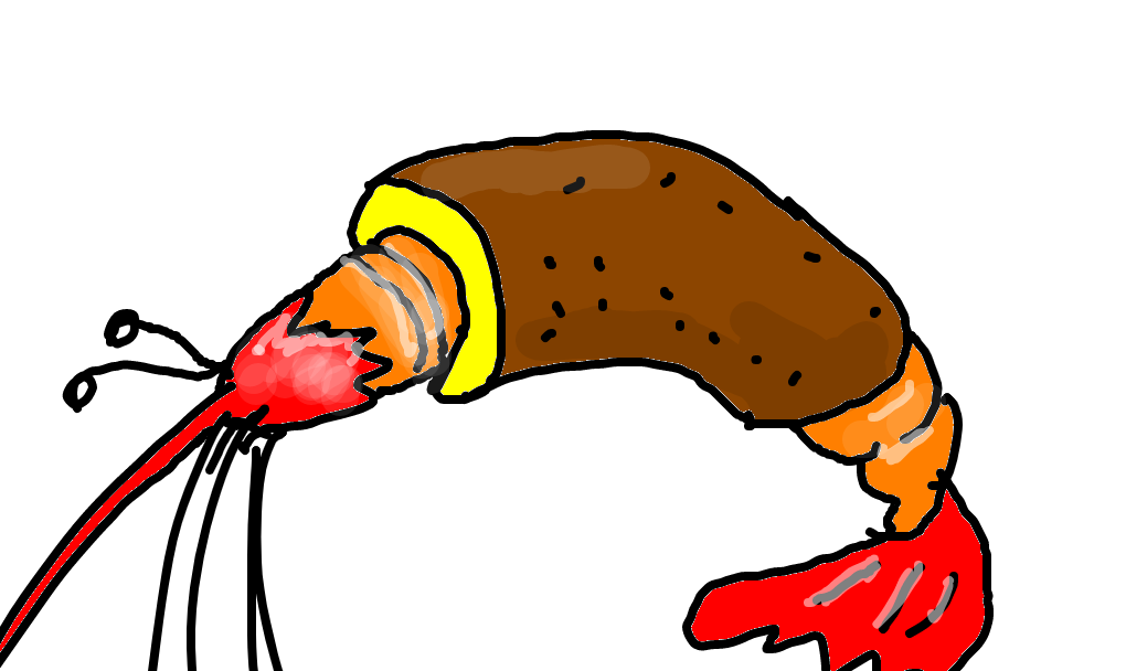 camarão empanado