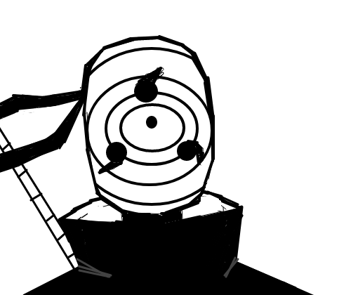 Como desenhar OBITO / TOBI (Naruto) passo a passo, fácil e rápido 