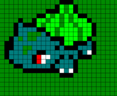 Bulbasaur pixelart