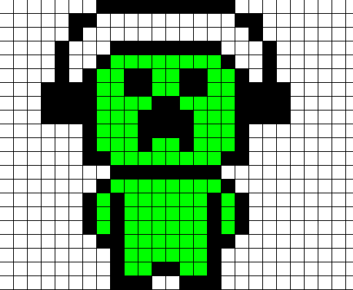 Creeper pixelart