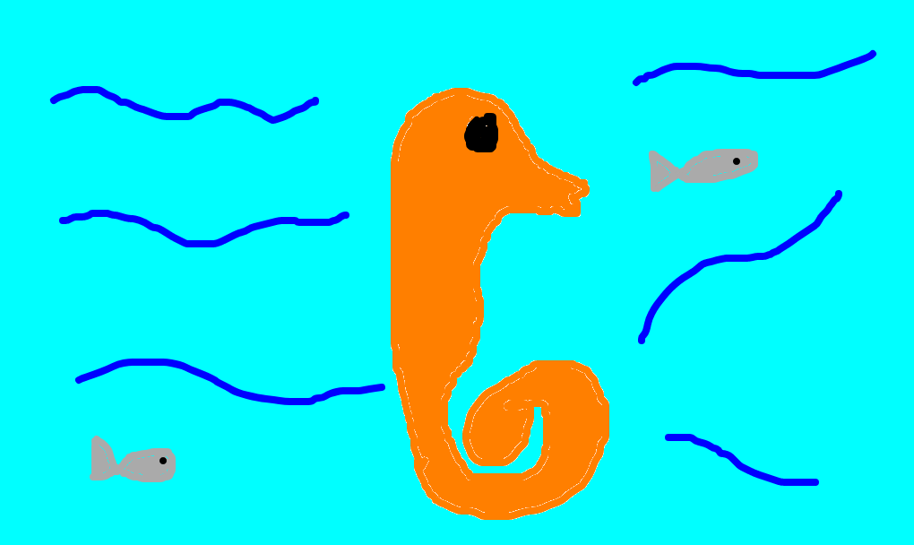 Cavalo-marinho - Desenho de sharkbao - Gartic