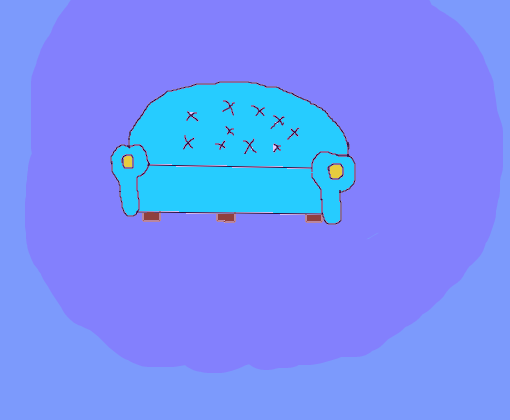 O sofá