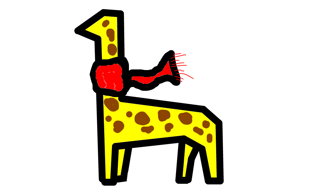 girafa de cachecol