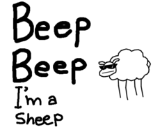 beep beep i'm a sheep