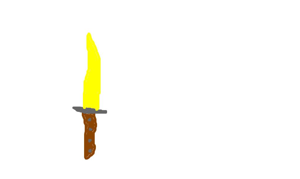 faca de ouro