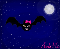 Thamara, o morcego de lacinho.