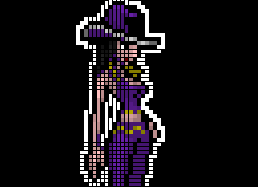 Robin One Piece Pixel Art
