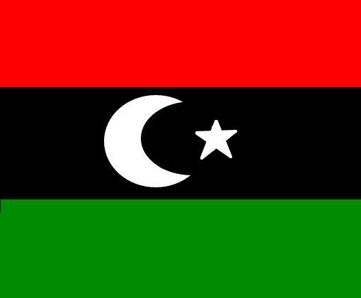 nova bandeira da Líbia