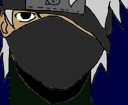 Kakashi Hatake Desenho De Fle Gartic