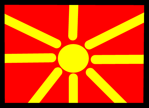 Bandeira de Macedônia