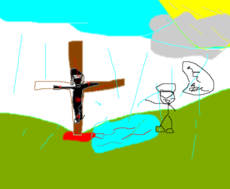 Jesus na cruz ;(