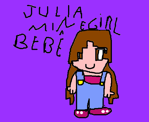 Julia Minegirl Grava, - Desenho de juliaraposa11 - Gartic