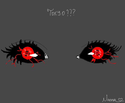 tokyo ghoul eyes