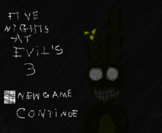 five nights at evil's 3