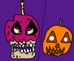 Fnaf 4 vs Halloween DLC- Cupcake vs Abóbora