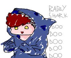 ~Baby shark meme~ chibi