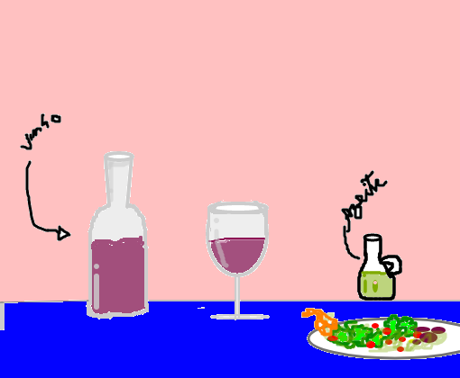 vinho e azeite
