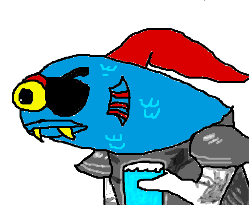 Undyne the sexy fish