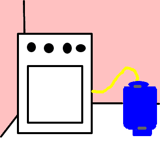 botijão de gás
