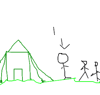 acampamento do papai