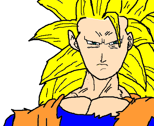 Goku Ssj3 Desenho De Gabriel044 Gartic 