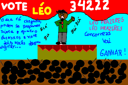 Vote Léo 34222 para melhoras no GARTIC...