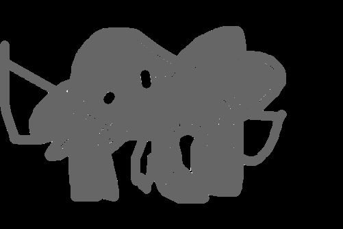 elefante cinza
