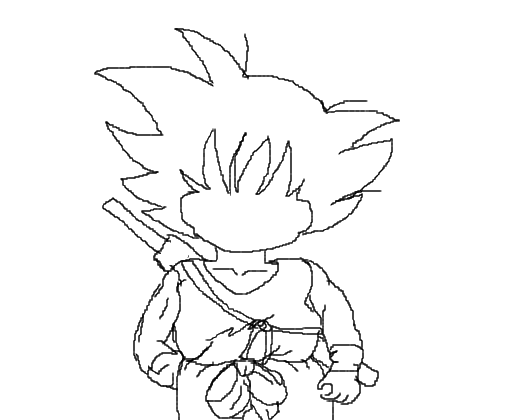 Goku criança