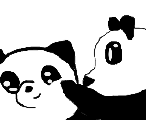 Pandas Fofin Desenho De Gamora Gartic 9177