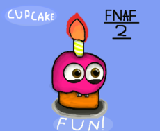 Cupcake Do Fnaf 2 3D