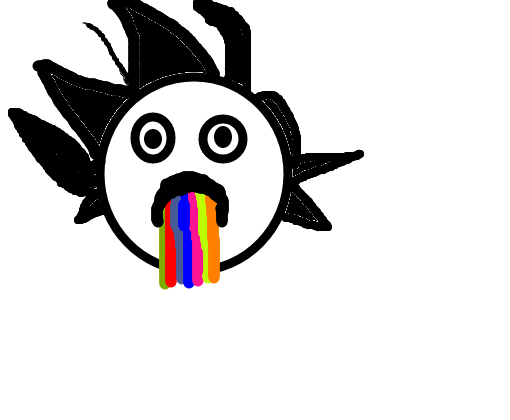 Goku vomitando arco íres