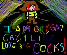 Chara is gay GAY gay 