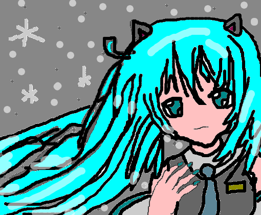snow miku =3