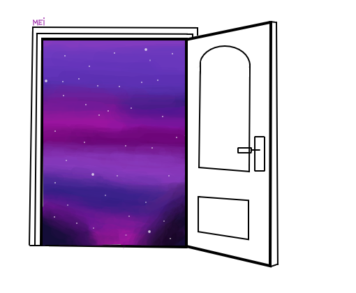 galaxy door
