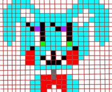 toy bonnie pixel