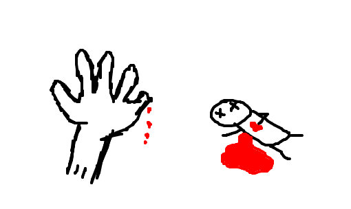 a mão assassina