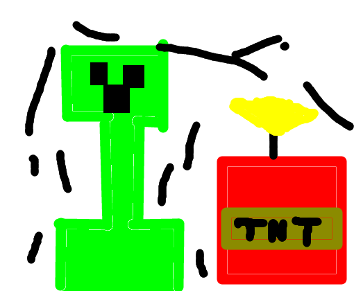 Minecraft - Desenho de rigby157 - Gartic