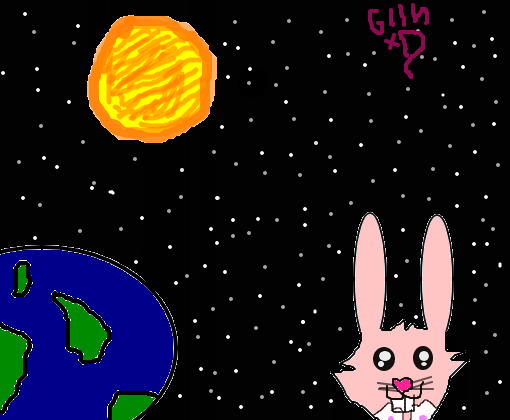 coelho no espaço