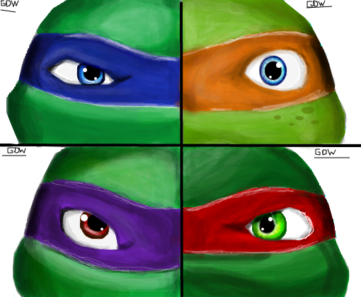 leonardo(tartarugas ninjas) - Desenho de meninagamer_kawaii - Gartic