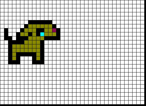 Pixel dog do pântano