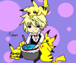 Shiozuo and the pikachus xD