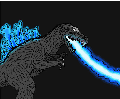 Godzilla 2001 (atomic breath)