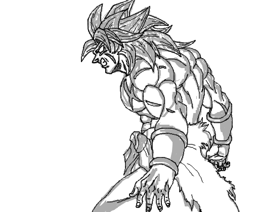 Broly (Dragon Ball Z) - Desenho de leonm0r73 - Gartic