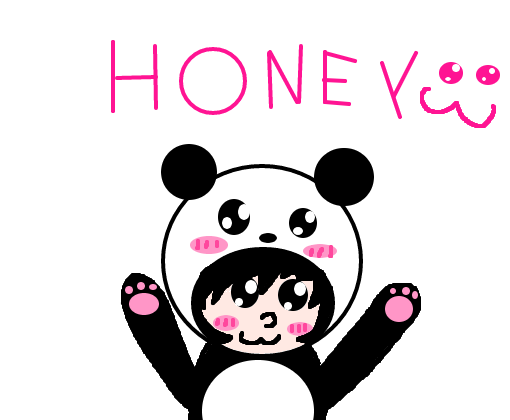 Panda Kawaii P/ Honey_Panda