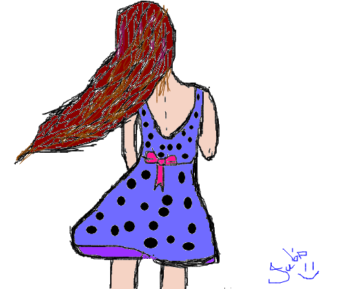 A Menina da Motoca - Desenho de liacampos - Gartic