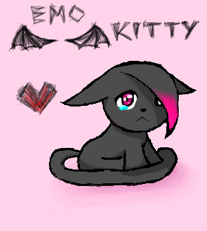 Emo Kitty <3